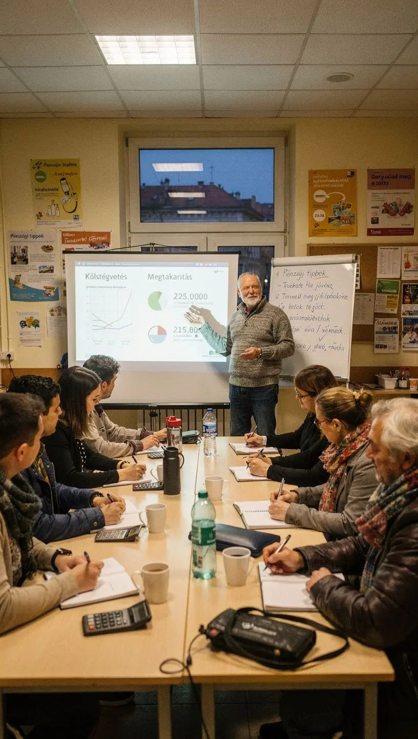 Költségvetési alkalmazás használata okostelefonon